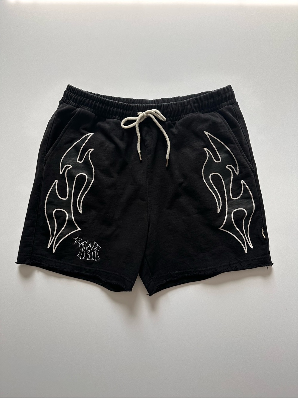 WATSON Men's Black Drawstring Shorts